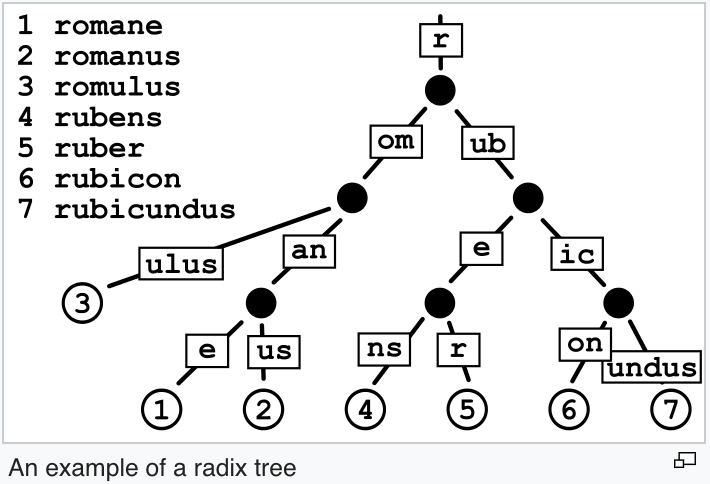 Radix Tree