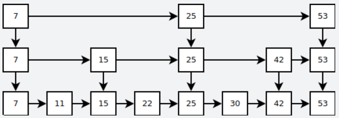 Skip List Layout